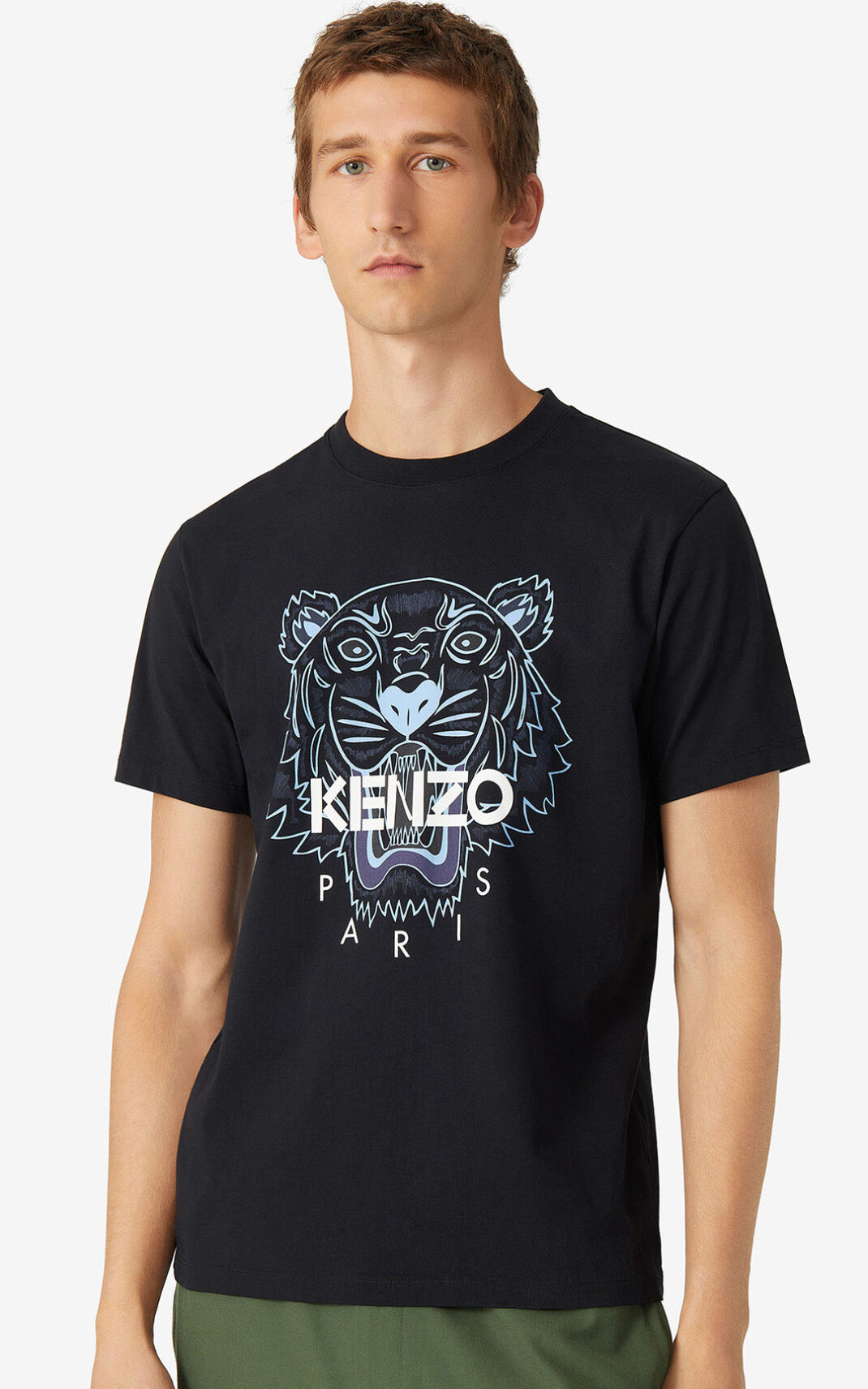 Camisetas Kenzo Tiger Hombre Negras - SKU.1161910
